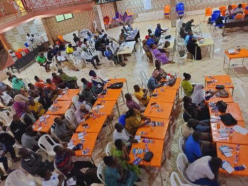 Backbone Tanzania customer service and farming event